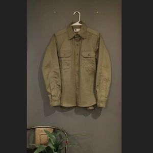 Tellason Clampdown Canvas Work Shirt $185